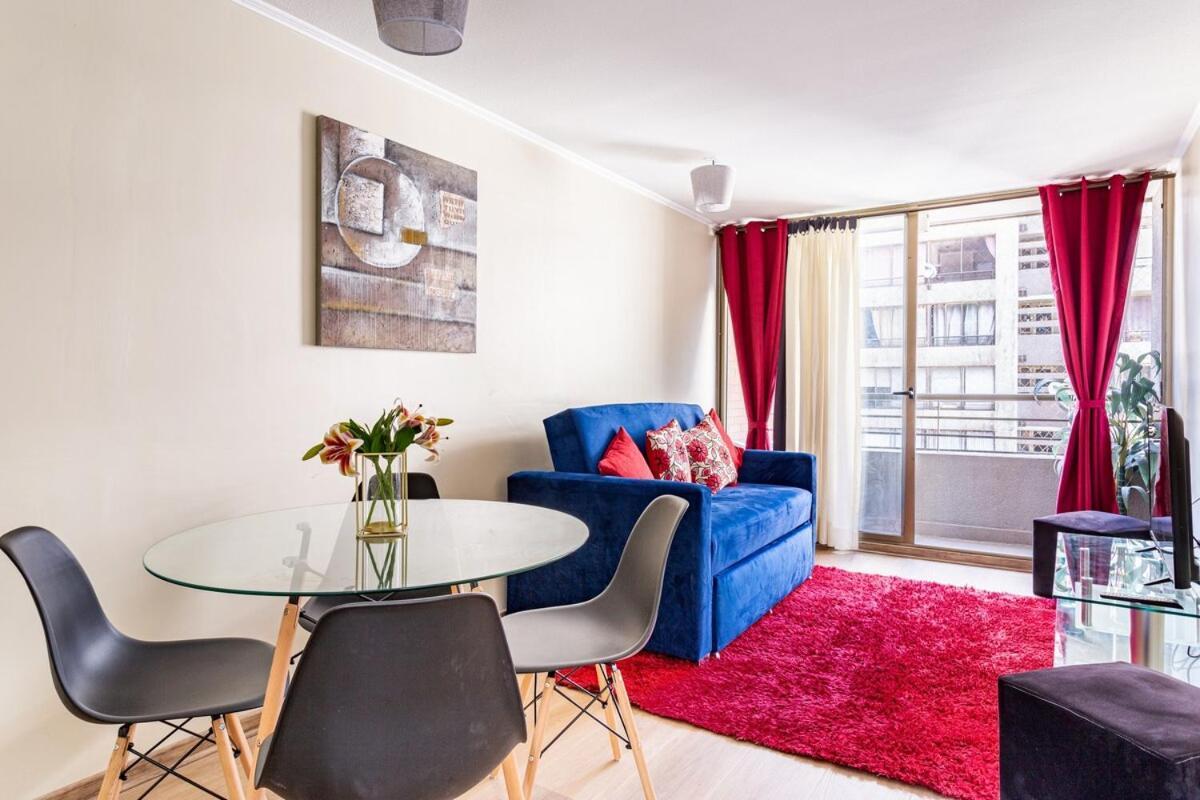 Lindo Departamento Hasta 6 Personas, Estacionamiento Apartamento Santiago